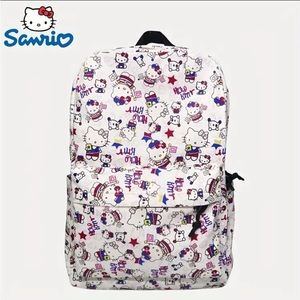 Sanrio All Over Hello Kitty Pattern Backpack